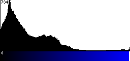 Blue Histogram