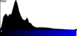 Blue Histogram