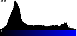 Blue Histogram