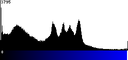 Blue Histogram
