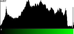 Green Histogram