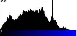 Blue Histogram