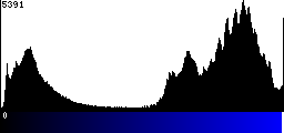 Blue Histogram