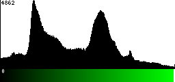 Green Histogram