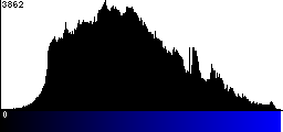 Blue Histogram