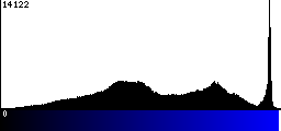 Blue Histogram