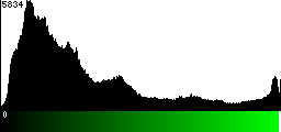 Green Histogram