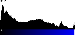 Blue Histogram