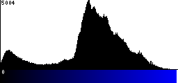 Blue Histogram