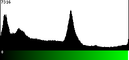 Green Histogram
