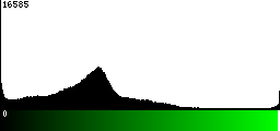 Green Histogram