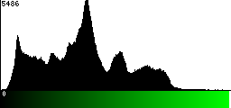 Green Histogram
