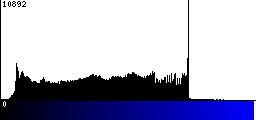 Blue Histogram