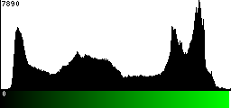 Green Histogram