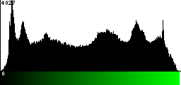 Green Histogram
