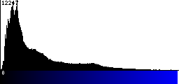 Blue Histogram