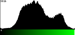 Green Histogram