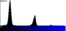 Blue Histogram