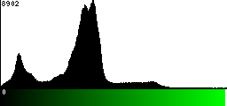 Green Histogram