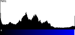 Blue Histogram