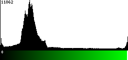 Green Histogram