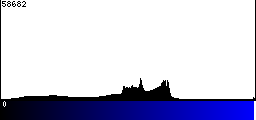 Blue Histogram