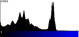 Blue Histogram