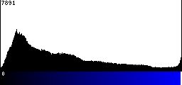 Blue Histogram