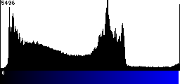 Blue Histogram