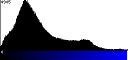 Blue Histogram