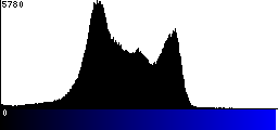 Blue Histogram