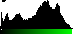 Green Histogram