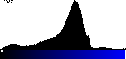 Blue Histogram