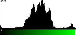 Green Histogram