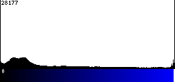 Blue Histogram