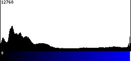 Blue Histogram