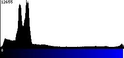 Blue Histogram