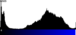 Blue Histogram