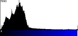 Blue Histogram