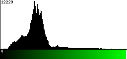 Green Histogram