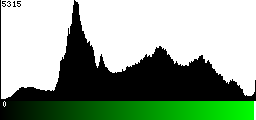 Green Histogram
