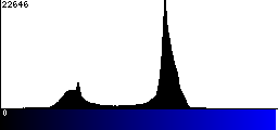 Blue Histogram