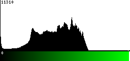 Green Histogram