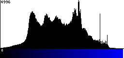 Blue Histogram