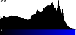 Blue Histogram