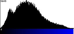 Blue Histogram
