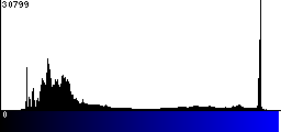 Blue Histogram