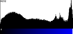 Blue Histogram