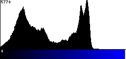 Blue Histogram