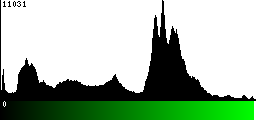 Green Histogram